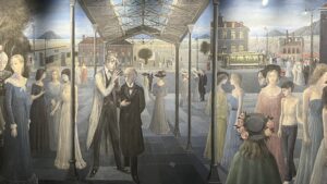 "Rumeurs" - "Gerüchte" heißt dieses bekannte Bild von Paul Delvaux. Foto: BM